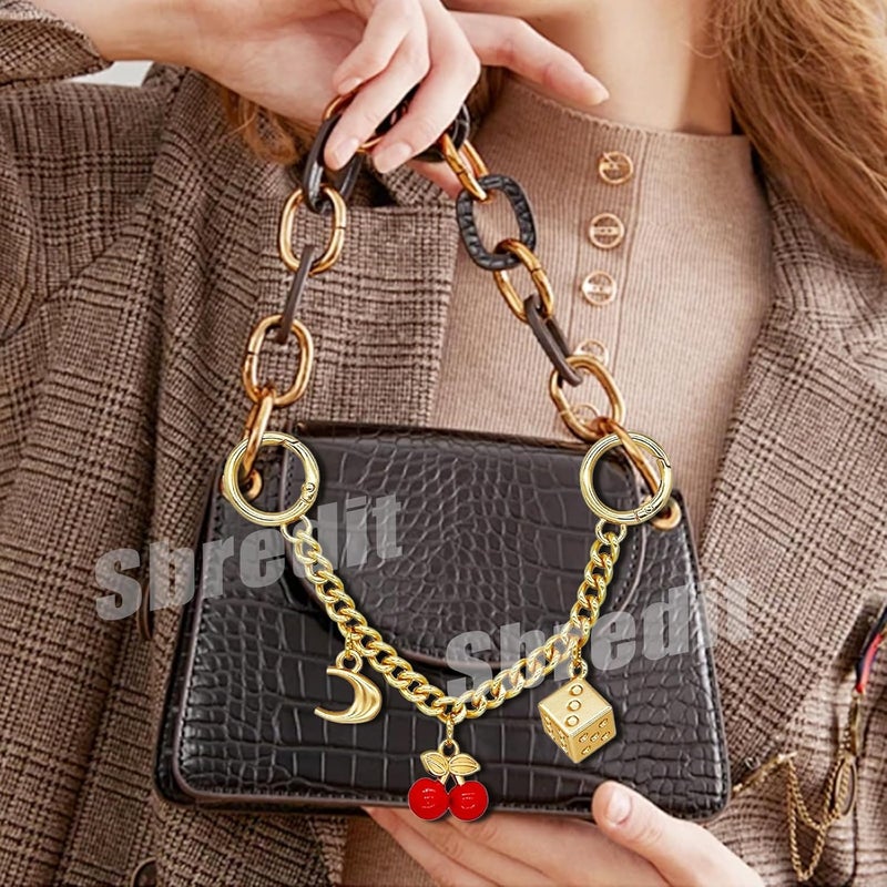 Sbredit Bag Charm,Purse Charms for Handbag,Purses Key Chains Accessories - Image 2